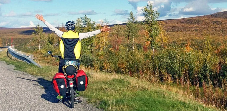 Mit dem Fahrrad von Bredstedt bis zum Nordkap