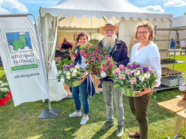 Flora in Rendsburg und Gottorfer Landmarkt