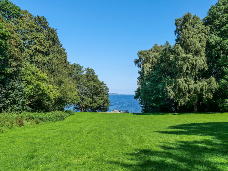 Grünanlagen mit Fördeblick