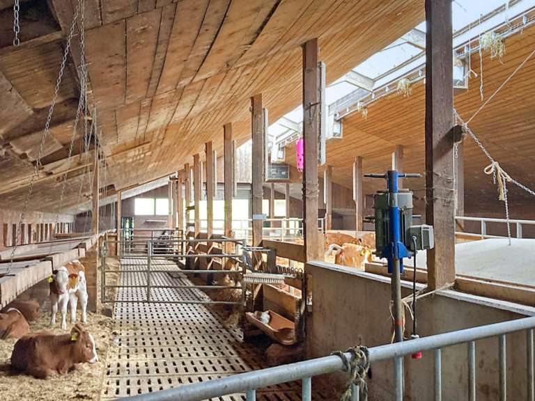 Der emissionsmindernde Tierwohlstall