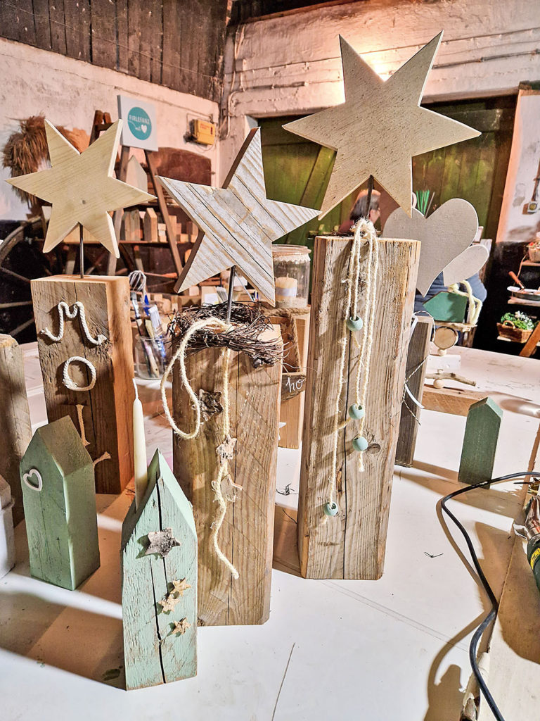 Besondere Geschenke aus der Adventswerkstatt