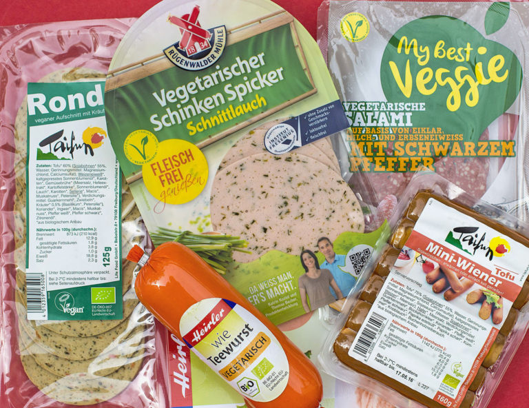 Gemüsewurst und Hafermilch sind gefragt