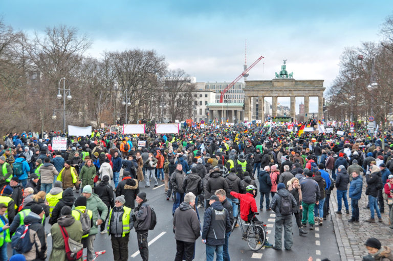 Wachsender Unmut in der Berliner Luft