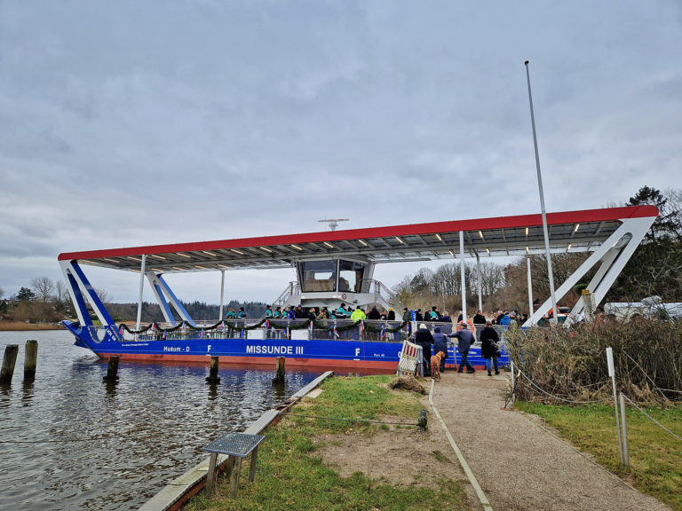 Fährtaufe in Brodersby an der Schlei