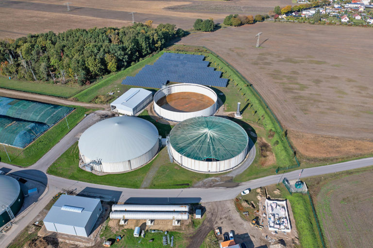 Biogasanlagen und Energiewende