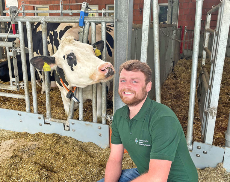 Neuer Kollege in Futterkamp kümmert sich um Tierwohl