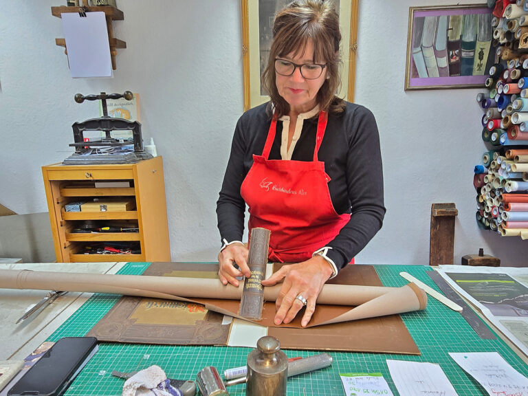 Im Schlaraffenland für feinste Buchbindekunst