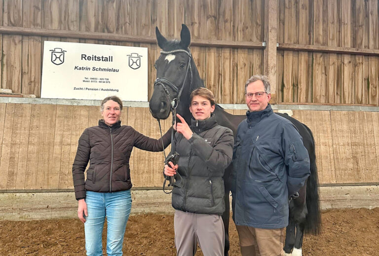 Nachwuchshoffnung im Dressursattel