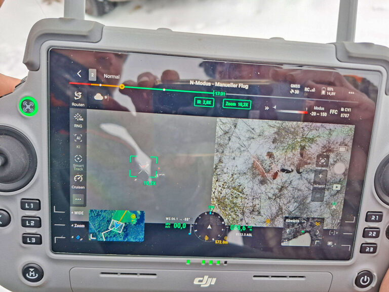 Den besten Überblick hat man von oben