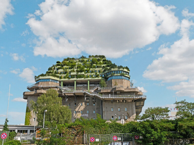 Ein Garten über den Dächern der Stadt