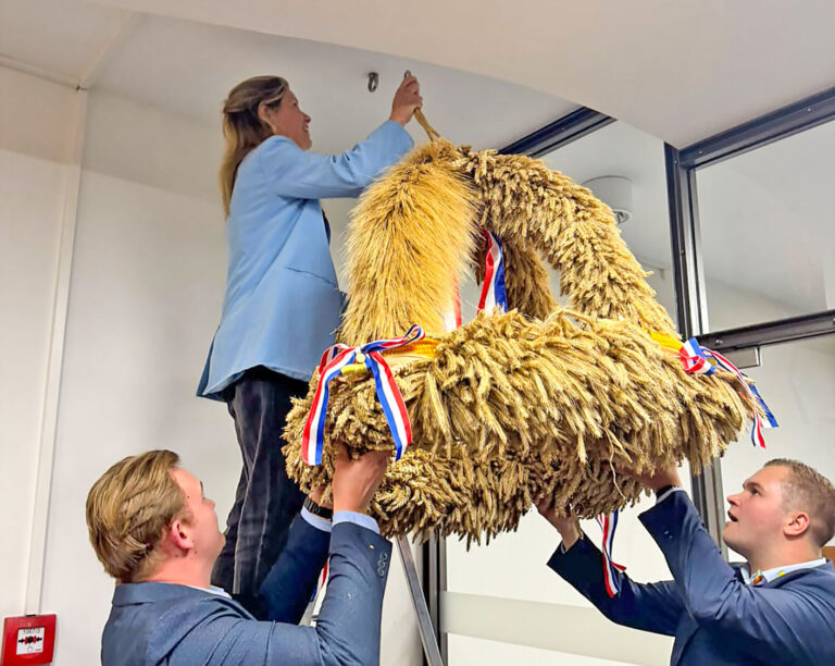 Erntekrone für das MLLEV
